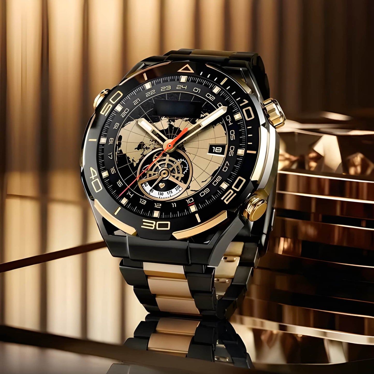 SwiftPulse Elite – Montre Connectée Sport Bluetooth