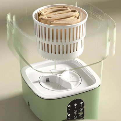 WashFold Pro 6.5L – Mini Machine à Laver Portable Pliable