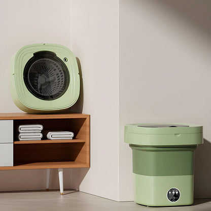 WashFold Pro 6.5L – Mini Machine à Laver Portable Pliable